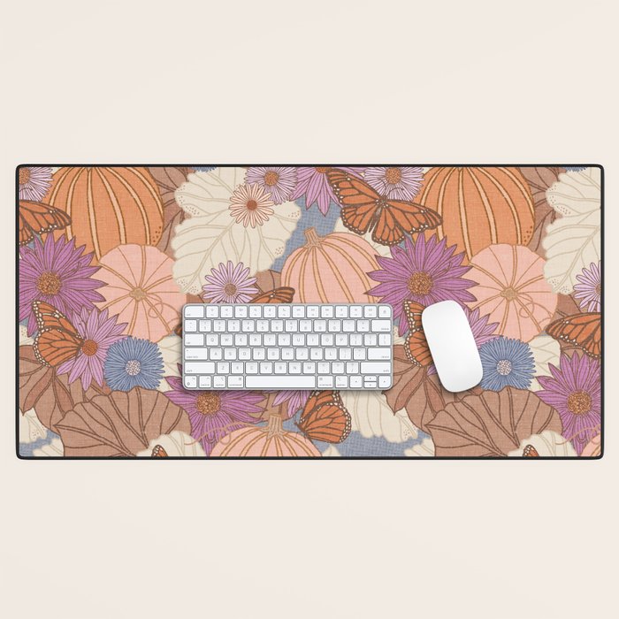 Pumpkin Harvest Desk Mat Gallery Image 1