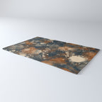 Earth watercolor splashes Rug Gallery Image 3