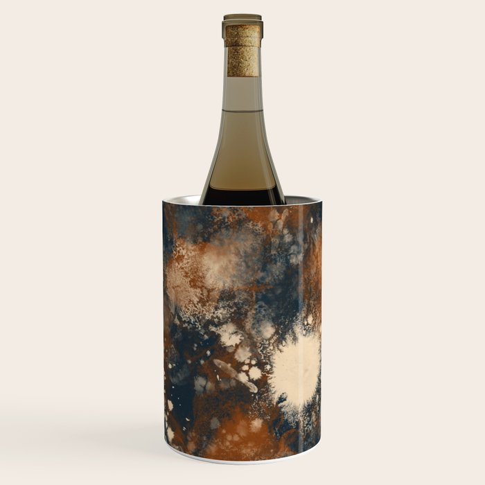 Earth watercolor splashes Wine Chiller Gallery Image 3