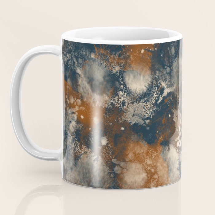 Earth watercolor splashes Coffee Mug Gallery Image 3