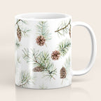 Festive Pinecones Coffee Mug Gallery Image 1