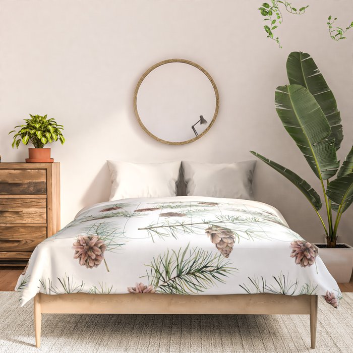 Festive Pinecones Comforter Gallery Image 3