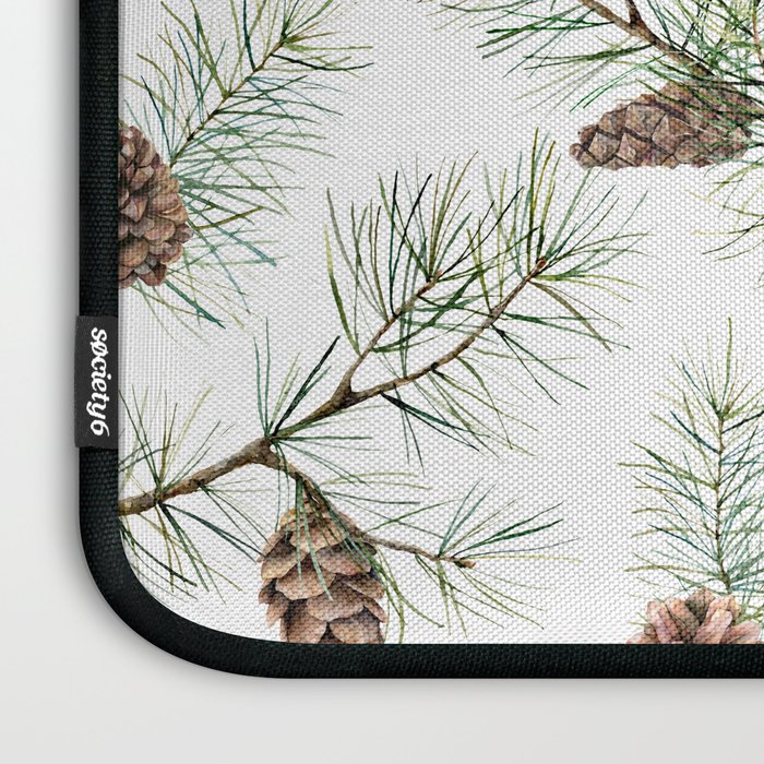 Festive Pinecones Laptop Sleeve Gallery Image 3
