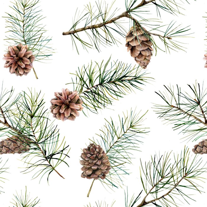 Festive Pinecones Coffee Mug Gallery Image 2