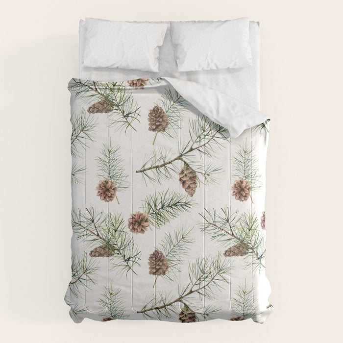 Festive Pinecones Comforter Gallery Image 6