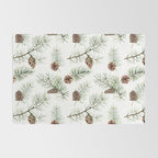Festive Pinecones Rug Gallery Image 2