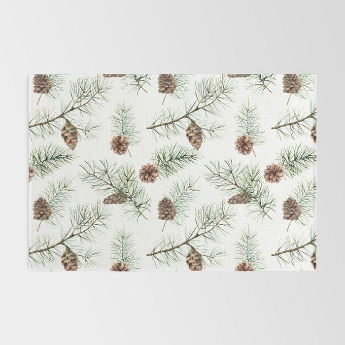 Festive Pinecones Rug Gallery Image 2