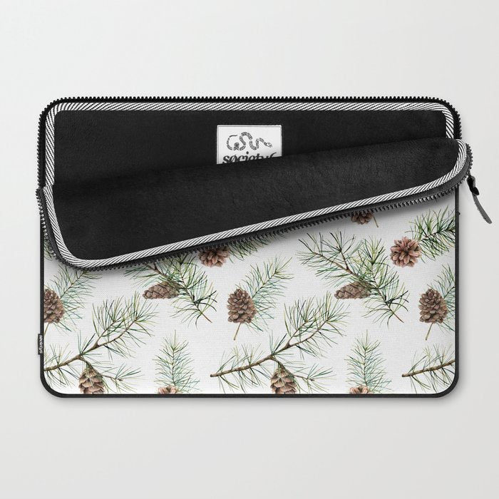 Festive Pinecones Laptop Sleeve Gallery Image 2