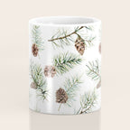 Festive Pinecones Coffee Mug Gallery Image 4