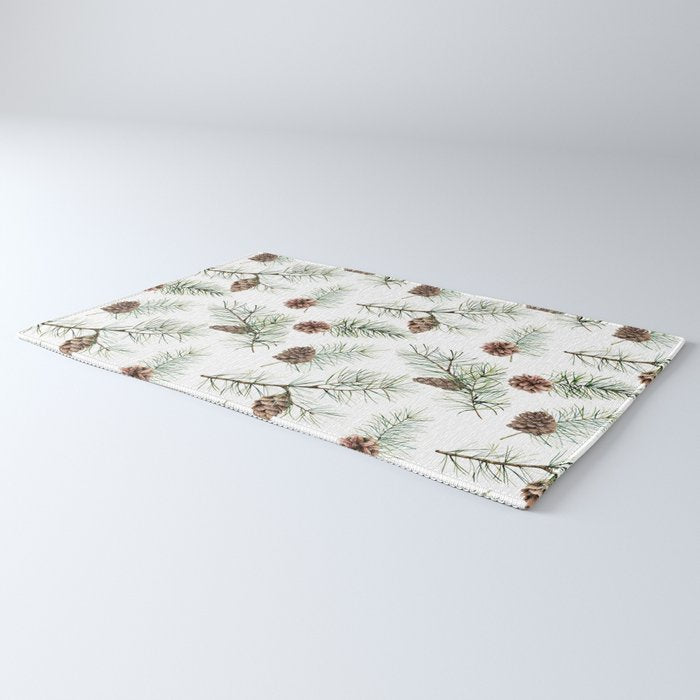 Festive Pinecones Rug Gallery Image 3