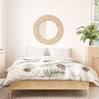 Festive Pinecones Duvet Cover Gallery Image 3