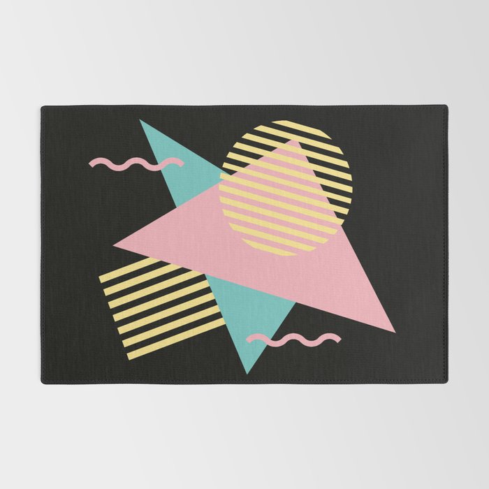 Memphis Pattern 28 / 80s - 90s Retro Rug Gallery Image 2