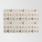 Bull Skulls - Mexican Folk Art Rug Gallery Image 2
