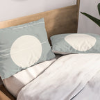Minimal Sky Abstract XXXVII Pillow Sham Gallery Image 2