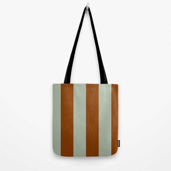 Crystal and Tobacco Stripes Tote Bag Gallery Image 2