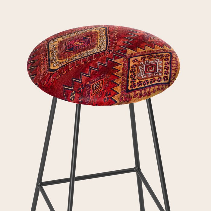 Berber Oiental Traditional North African Moroccan Style Stool Gallery Image 2