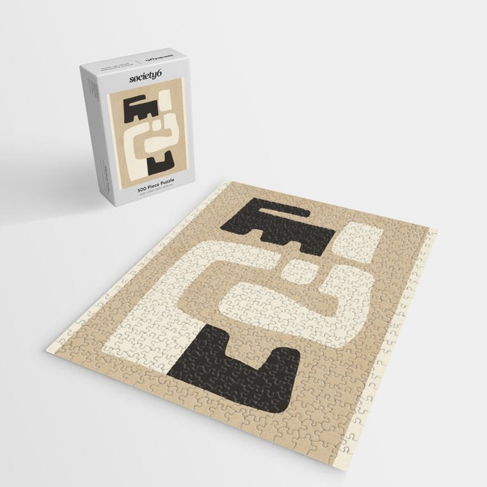 Modern Abstract Minimal Shapes 15 Jigsaw Puzzle Gallery Image 2