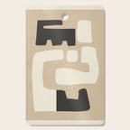 Modern Abstract Minimal Shapes 15 Cutting Board Gallery Image 1