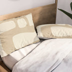 Modern Abstract Minimal Shapes 15 Pillow Sham Gallery Image 2
