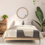 Modern Abstract Minimal Shapes 15 Comforter Gallery Image 3