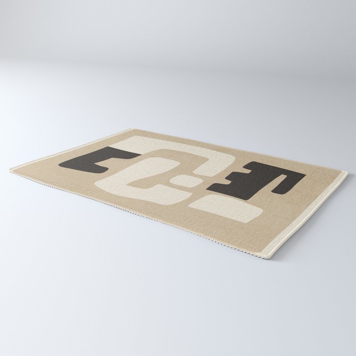 Modern Abstract Minimal Shapes 15 Rug Gallery Image 3