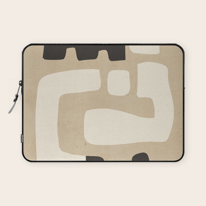 Modern Abstract Minimal Shapes 15 Laptop Sleeve Gallery Image 1