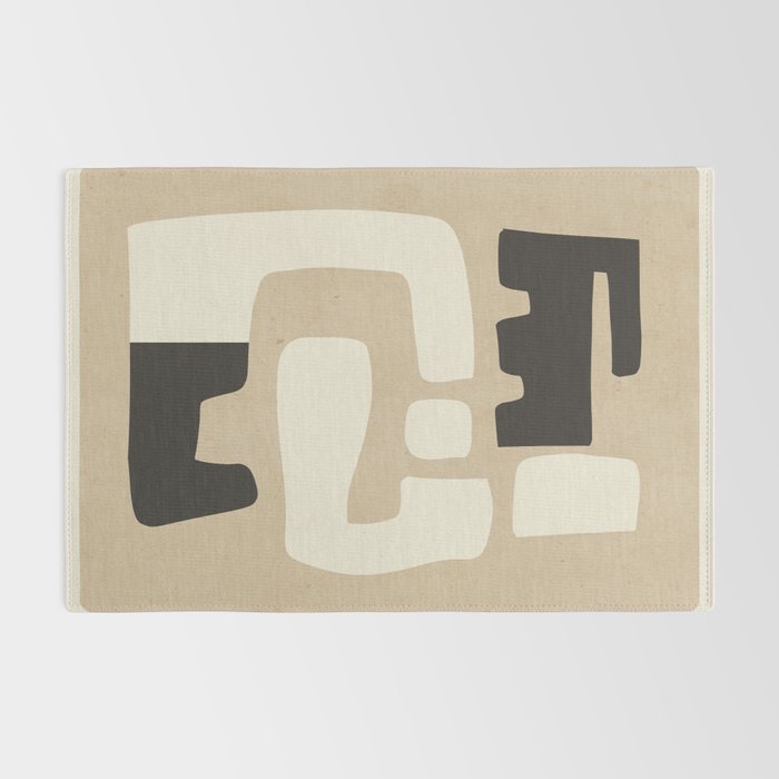Modern Abstract Minimal Shapes 15 Rug Gallery Image 2