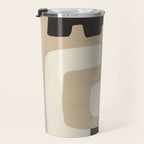 Modern Abstract Minimal Shapes 15 Travel Mug Gallery Image 3