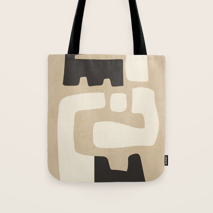 Modern Abstract Minimal Shapes 15 Tote Bag Gallery Image 1