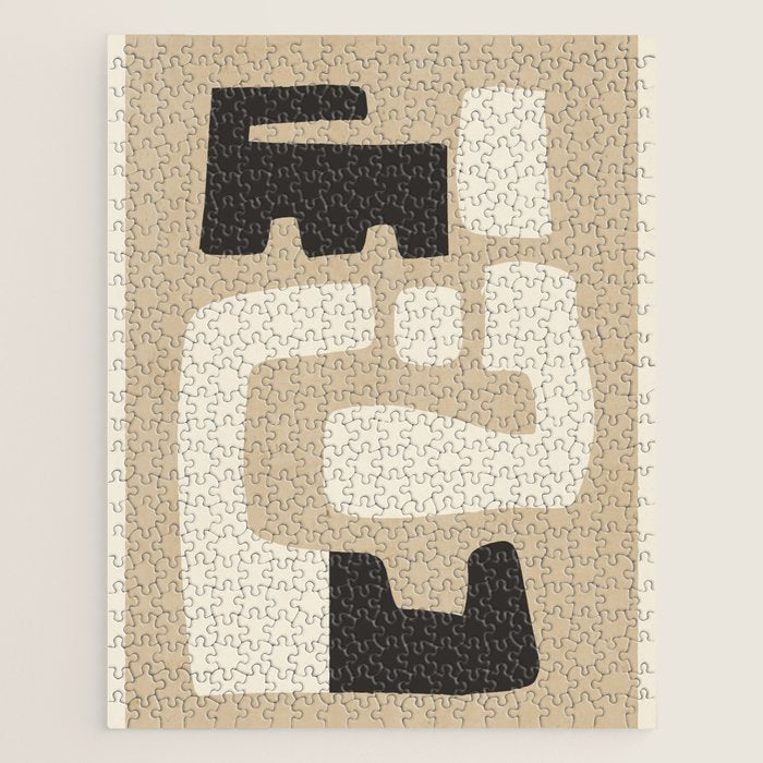 Modern Abstract Minimal Shapes 15 Jigsaw Puzzle Gallery Image 1