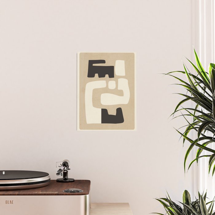 Modern Abstract Minimal Shapes 15 Poster Gallery Image 2
