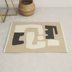 Modern Abstract Minimal Shapes 15 Rug Gallery Image 1
