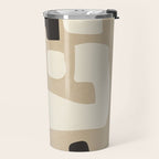 Modern Abstract Minimal Shapes 15 Travel Mug Gallery Image 2