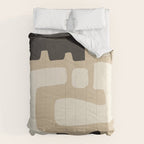Modern Abstract Minimal Shapes 15 Comforter Gallery Image 6