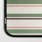 Daybed Stripe Ivory Green Multi Laptop Sleeve Gallery Image 3