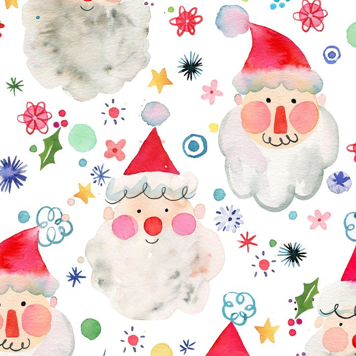 Holiday 2025 Santa claus Happy cute portrait Multicolored Christmas Coffee Mug Gallery Image 2