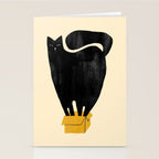 Cat in a box Stationery Card Gallery Image 2