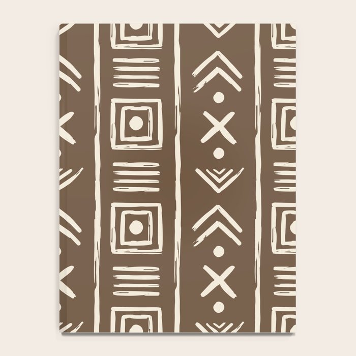 Tribal Coffee Liqueur Pattern Notebook Gallery Image 4