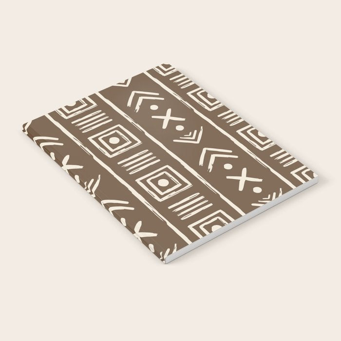 Tribal Coffee Liqueur Pattern Notebook Gallery Image 2