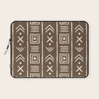 Tribal Coffee Liqueur Pattern Laptop Sleeve Gallery Image 1