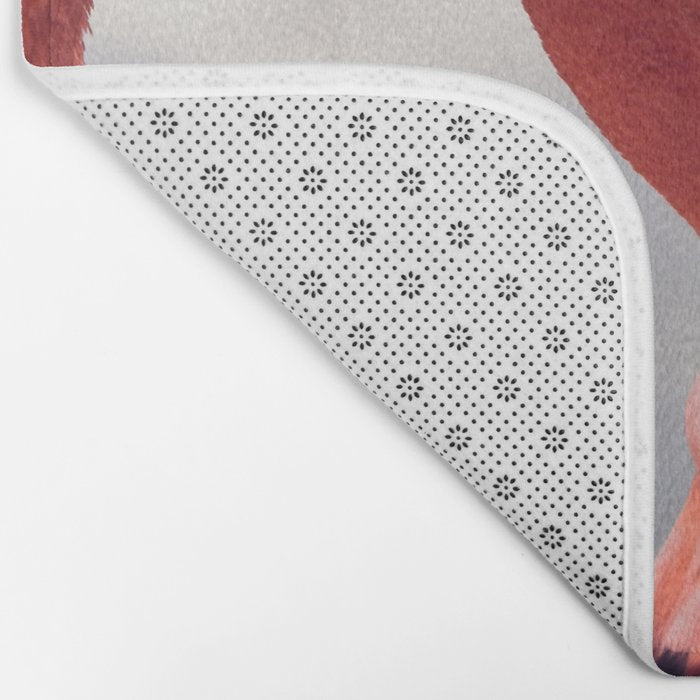 Pink Flamingo Bath Mat Gallery Image 2