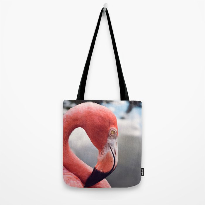 Pink Flamingo Tote Bag Gallery Image 2