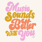 Music Sounds Better With You Coffee Mug Gallery Image 2