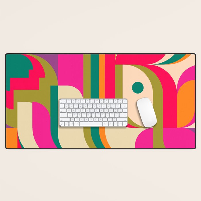 Pinky Girl Desk Mat Gallery Image 1