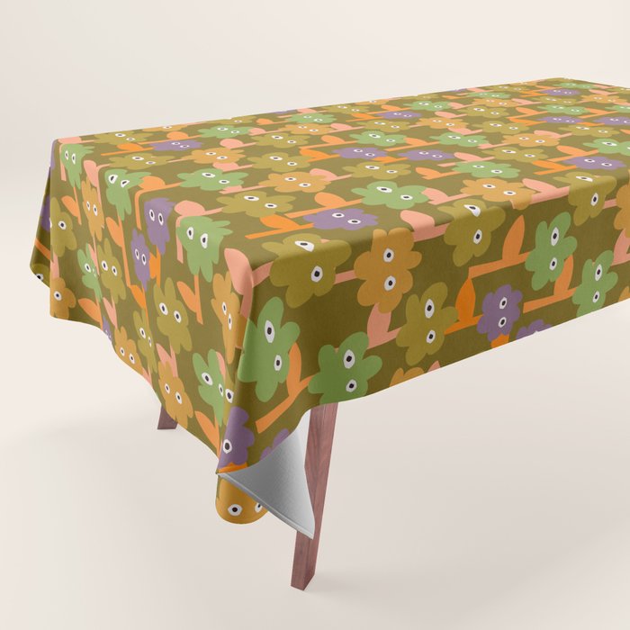 Suspicious Garden #1 Tablecloth Gallery Image 1