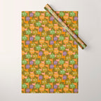 Suspicious Garden #1 Wrapping Paper Gallery Image 1