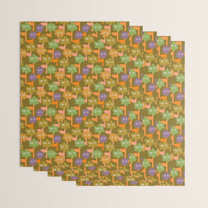 Suspicious Garden #1 Wrapping Paper Gallery Image 3