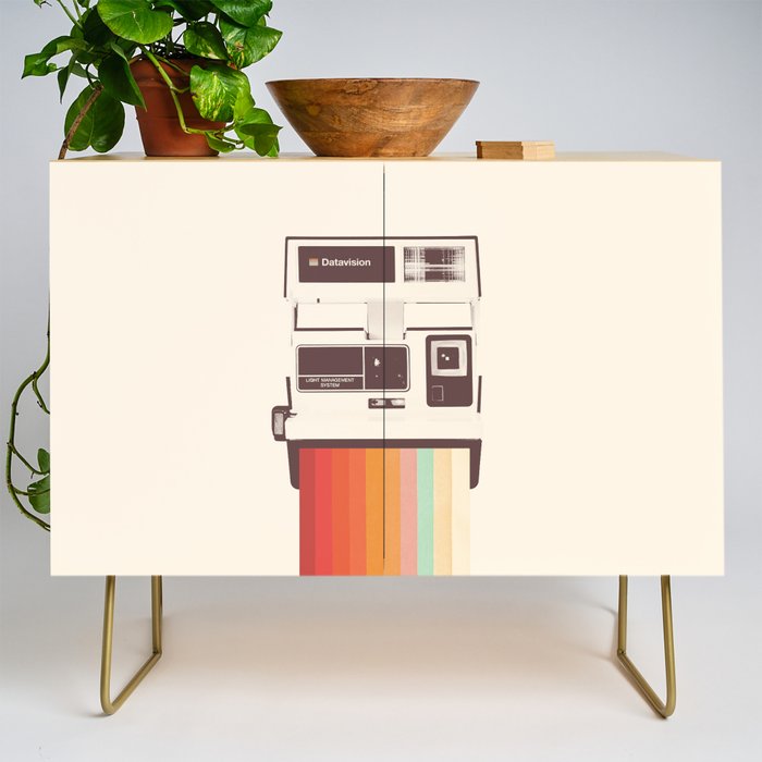 Instant Camera Rainbow Credenza Gallery Image 1