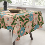 Flower Garden - Peach  Tablecloth Gallery Image 3