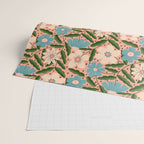Flower Garden - Peach  Wrapping Paper Gallery Image 2